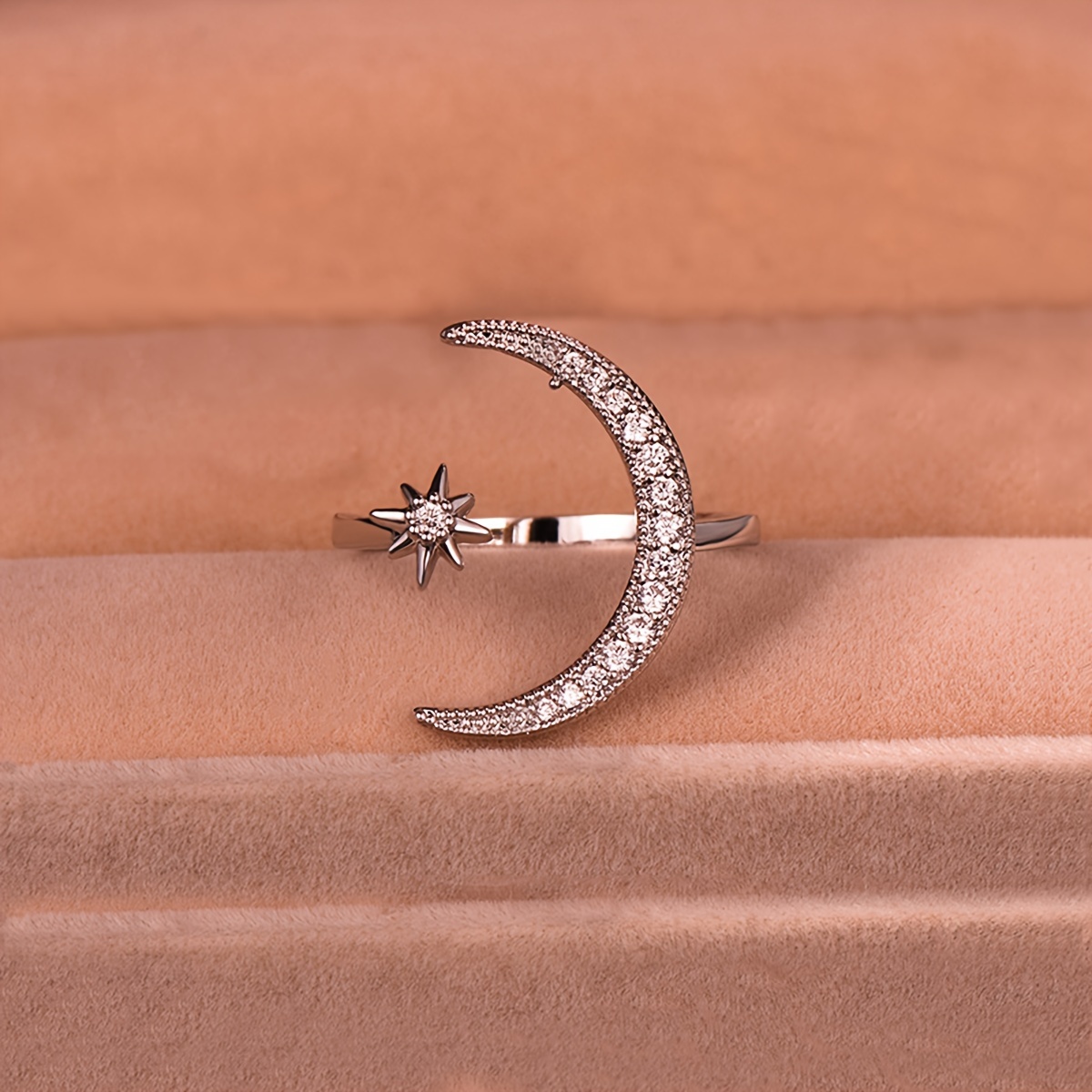 Crescent Women's Ring - Eid Ramadan Gift
